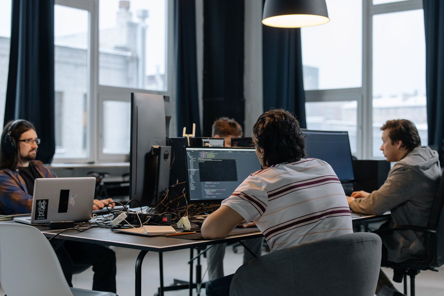 The Primie Global team at work in the office